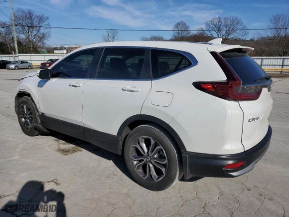 2022 Honda CR-V EX with VIN 5J6RW1H52NA018314, listed as a Copart auction lot 44777785 with 46,073 mi miles and Salvage Title. Bid and sale history available at carsss.com. Image 2.