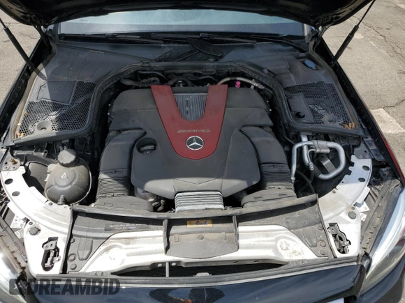 2019 Mercedes-Benz C 43 AMG with VIN 55SWF6EB3KU292221, listed as a Copart auction lot 56335835 with 38,369 mi miles and Salvage title. Bid and sale history available at DreamBid. Image 11.