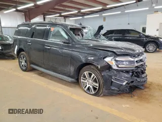 2024 Ford Expedition Max Limited with VIN 1FMJK1K86REA59184, listed as a Copart auction lot 47082515 with Not Provided miles and Salvage Title. Bid and sale history available at DreamBid. Image 4.