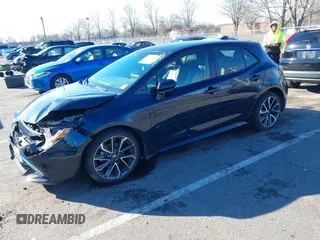2020 Toyota Corolla Hatchback XSE with VIN JTNC4RBE8L3085053, listed as a IAAI auction lot 41134475 with 51,287 mi miles. Bid and sale history available at carsss.com. Image 17.