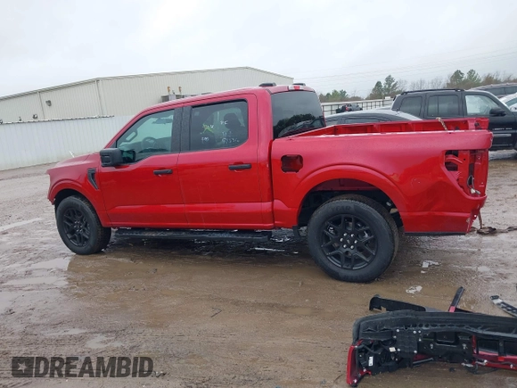 2024 Ford F-150 STX with VIN 1FTEW2KP7RKD11422, listed as a IAAI auction lot 41457002 with 1,739 mi miles and . Bid and sale history available at carsss.com. Image 15.