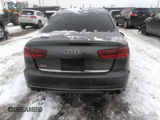2018 Audi S6 Prestige with VIN WAUHFAFC2JN076555, listed as a IAAI auction lot 41576151 with 60,433 mi miles. Bid and sale history available at carsss.com. Image 16.