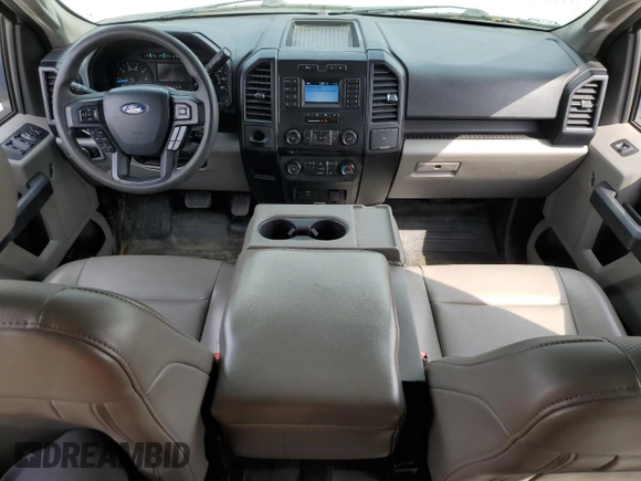 2018 Ford F-150 XL with VIN 1FTEX1CP5JKF36674, listed as a Copart auction lot 48955705 with 95,362 mi miles and Salvage Title. Bid and sale history available at carsss.com. Image 8.