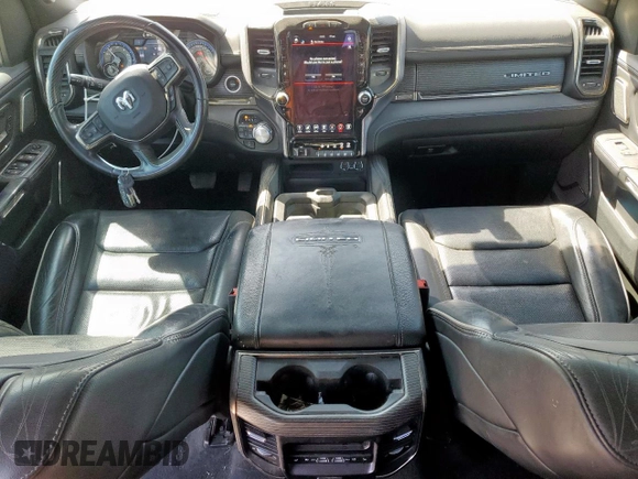 2021 Ram 1500 Limited with VIN 1C6SRFHT0MN553926, listed as a Copart auction lot 49066845 with 107,977 mi miles and Salvage title. Bid and sale history available at DreamBid. Image 8.
