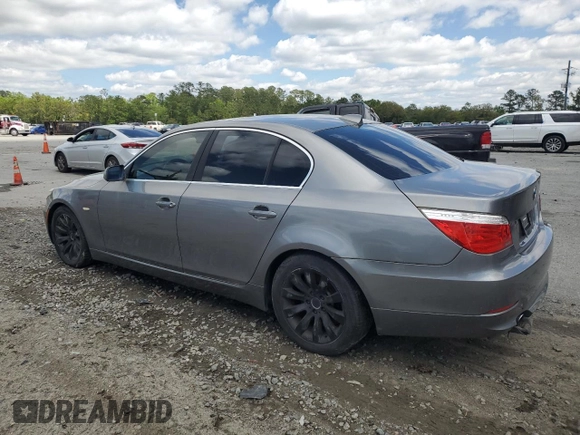 2008 BMW 5 Series 535i with VIN WBANW13598CZ78604, listed as a Copart auction lot 52450455 with 109,024 mi miles and Clean Title. Bid and sale history available at carsss.com. Image 2.