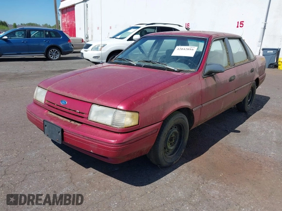 1993 Ford Tempo z VIN 1FAPP36X5PK141523, wystawiony jako IAAI lot #42042016 z przebiegiem 7 892 mil mil oraz . Historia ofert i sprzedaży dostępna na DreamBid. Obrazek 2.