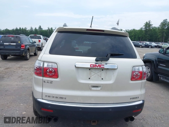2010 GMC Acadia SLT1 with VIN 1GKLVMED9AJ147340, listed as a IAAI auction lot 42495295 with 140,122 mi miles and . Bid and sale history available at DreamBid. Image 14.