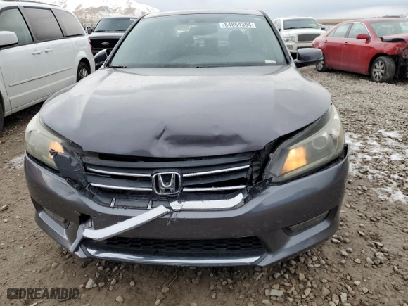2014 Honda Accord Sedan EX-L with VIN 1HGCR2F83EA181710, listed as a Copart auction lot 84864304 with 107,053 mi miles and Salvage Title. Bid and sale history available at carsss.com. Image 5.