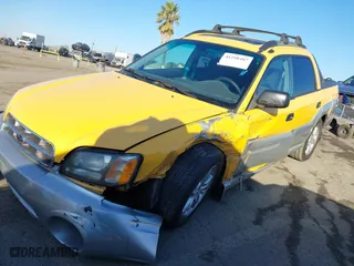 2003 Subaru Baja Sport with VIN 4S4BT62C636110414, listed as a IAAI auction lot 41298487 with 132,328 mi miles. Bid and sale history available at carsss.com. Image 2.