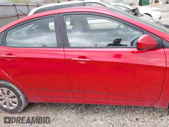 2015 Hyundai Accent GLS with VIN KMHCT4AE0FU915871, listed as a IAAI auction lot 41955604 with 110,822 mi miles and . Bid and sale history available at carsss.com. Image 14.