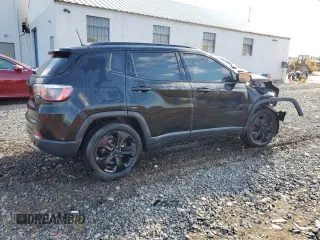 2019 Jeep Compass Latitude with VIN 3C4NJDBB2KT807067, listed as a Copart auction lot 47369375 with 0 mi miles and Salvage Title. Bid and sale history available at carsss.com. Image 3.