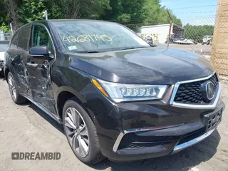 2017 Acura MDX Technology with VIN 5FRYD4H50HB035163, listed as a IAAI auction lot 42681745 with 59,291 mi miles and . Bid and sale history available at DreamBid. Image 1.
