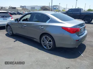 2015 Infiniti Q50 Sport with VIN JN1BV7AP3FM333148, listed as a IAAI auction lot 42359324 with 109,703 mi miles and . Bid and sale history available at DreamBid. Image 3.