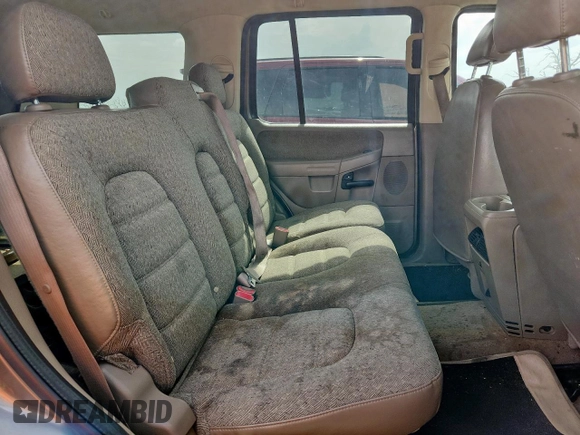 2005 Ford Explorer XLS with VIN 1FMZU62K55UA40924, listed as a Copart auction lot 60080185 with 185,200 mi miles and Salvage title. Bid and sale history available at DreamBid. Image 11.