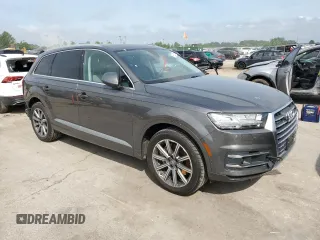 2019 Audi Q7 Premium Plus z VIN WA1LHAF79KD037702, wystawiony jako Copart lot #59628035 z przebiegiem Nie podano mil oraz Szkoda całkowita • Salvage title. Historia ofert i sprzedaży dostępna na DreamBid. Obrazek 4.