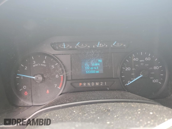 2021 Ford F-250 XL with VIN 1FTBF2A60MEC77777, listed as a Copart auction lot 59657405 with 123,103 mi miles and Salvage title. Bid and sale history available at DreamBid. Image 9.