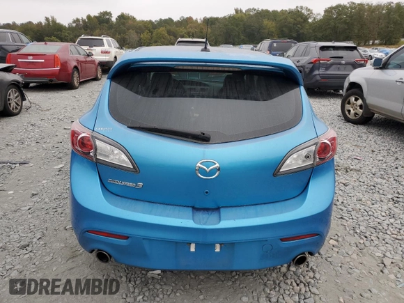 2010 Mazda 3 with VIN JM1BL1H36A1301646, listed as a Copart auction lot 78864454 with 59,894 mi miles and Salvage Title. Bid and sale history available at carsss.com. Image 6.