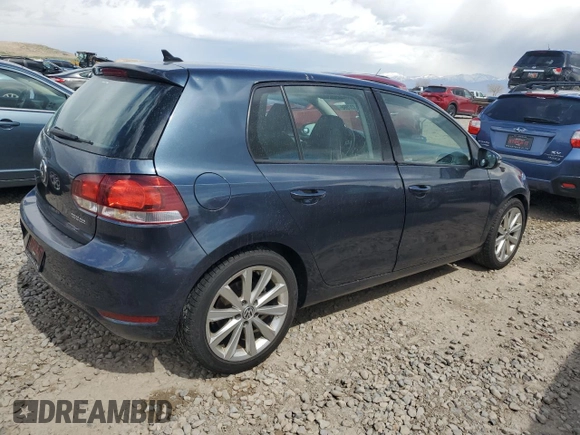 2013 Volkswagen Golf TDI w/Sunroof & Nav with VIN WVWNM7AJ0DW119096, listed as a Copart auction lot 51337595 with 218,156 mi miles and Clean title. Bid and sale history available at DreamBid. Image 3.