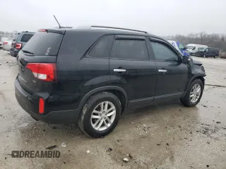 2014 Kia Sorento LX with VIN 5XYKT4A70EG490296, listed as a Copart auction lot 43178465 with 182,638 mi miles and Salvage Title. Bid and sale history available at carsss.com. Image 3.
