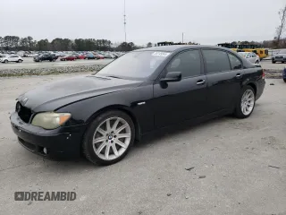 2006 BMW 7 Series 750Li z VIN WBAHN83526DT29128, wystawiony jako Copart lot #83745544 z przebiegiem 155 589 mil mil oraz Szkoda całkowita • Salvage title. Historia ofert i sprzedaży dostępna na DreamBid. Obrazek 1.