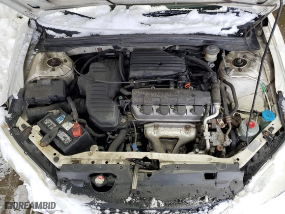 2004 Honda Civic VP with VIN 1HGEM22124L002849, listed as a Copart auction lot 87363654 with 140,665 mi miles and Salvage Title. Bid and sale history available at carsss.com. Image 11.