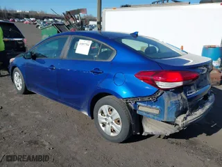 2017 Kia Forte LX with VIN 3KPFL4A75HE050061, listed as a IAAI auction lot 41897704 with 113,578 mi miles. Bid and sale history available at carsss.com. Image 3.