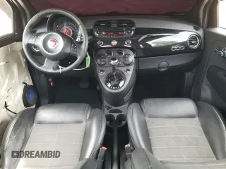 2013 FIAT 500 Sport with VIN 3C3CFFBR1DT544580, listed as a Copart auction lot 54379225 with 95,457 mi miles and Salvage Title. Bid and sale history available at carsss.com. Image 8.