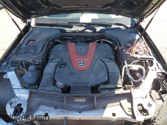 2018 Mercedes-Benz E-Class AMG E 43 with VIN WDDZF6EB3JA485139, listed as a Copart auction lot 44461133 with 52,487 mi miles. Bid and sale history available at carsss.com. Image 11.
