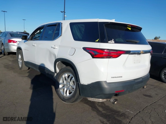2022 Chevrolet Traverse LS with VIN 1GNERFKW4NJ104127, listed as a IAAI auction lot 41634489 with 47,538 mi miles. Bid and sale history available at carsss.com. Image 14.