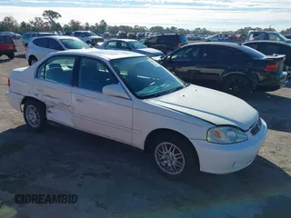 2000 Honda Civic EX with VIN JHMEJ8649YS004722, listed as a IAAI auction lot 41407120 with 95,065 mi miles. Bid and sale history available at carsss.com. Image 1.