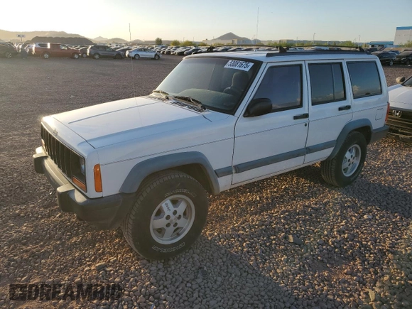 1997 Jeep Cherokee Sport z VIN 1J4FJ68S9VL594832, wystawiony jako Copart lot #53081675 z przebiegiem 167 028 mil mil oraz Czysty tytuł • Clean title. Historia ofert i sprzedaży dostępna na DreamBid. Obrazek 1.