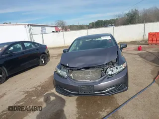 2015 Honda Civic Sedan LX with VIN 19XFB2F5XFE087411, listed as a IAAI auction lot 41741266 with 83,259 mi miles. Bid and sale history available at carsss.com. Image 12.