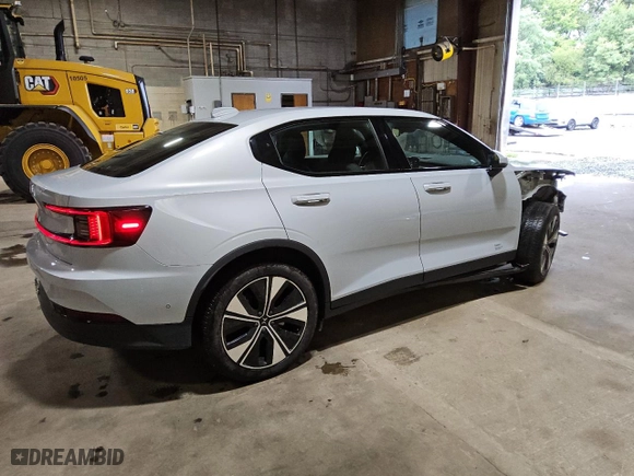 2023 Polestar 2 with VIN YSMED3KA8PL141106, listed as a Copart auction lot 74023754 with 32,813 mi miles and Clean Title. Bid and sale history available at carsss.com. Image 3.