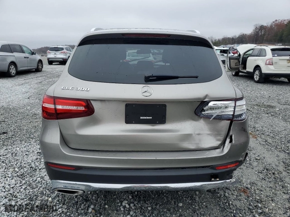 2019 Mercedes-Benz GLC with VIN WDC0G4JBXKV118947, listed as a Copart auction lot 89058015 with 91,350 mi miles and Salvage Title. Bid and sale history available at carsss.com. Image 6.