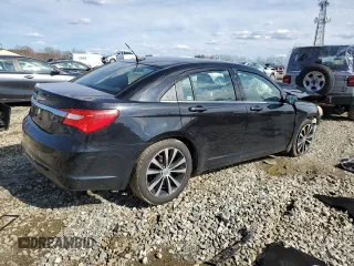 2013 Chrysler 200 Limited with VIN 1C3CCBCGXDN523600, listed as a Copart auction lot 50133275 with 0 mi miles and Salvage Title. Bid and sale history available at carsss.com. Image 3.