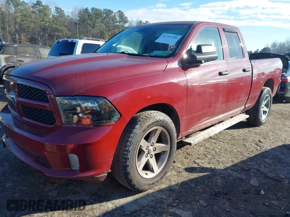 2014 Ram 1500 Tradesman z VIN 1C6RR7FT4ES171215, wystawiony jako IAAI lot #41293240 z przebiegiem 115 967 mil mil oraz . Historia ofert i sprzedaży dostępna na DreamBid. Obrazek 18.