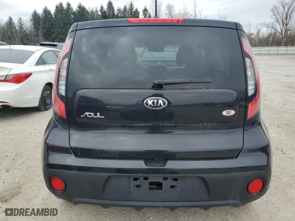 2017 Kia Soul with VIN KNDJN2A25H7466978, listed as a Copart auction lot 50897425 with 92,885 mi miles and Clean Title. Bid and sale history available at carsss.com. Image 6.