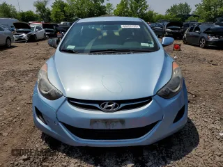 2011 Hyundai Elantra GLS with VIN KMHDH4AE0BU150533, listed as a Copart auction lot 60357125 with 51,718 mi miles and Salvage title. Bid and sale history available at DreamBid. Image 5.