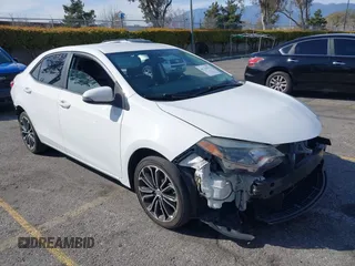 2016 Toyota Corolla L with VIN 2T1BURHE5GC660035, listed as a IAAI auction lot 41765515 with 96,446 mi miles. Bid and sale history available at carsss.com. Image 1.
