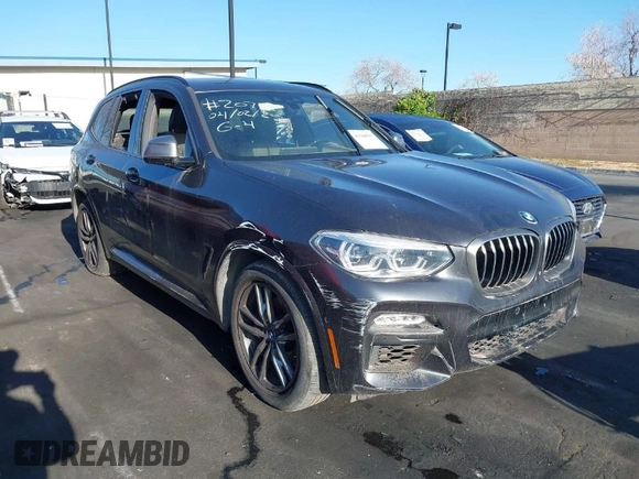 2019 BMW X3 M40i with VIN 5UXTS3C52K0Z04806, listed as a IAAI auction lot 41944563 with Not Provided miles and . Bid and sale history available at DreamBid. Image 1.