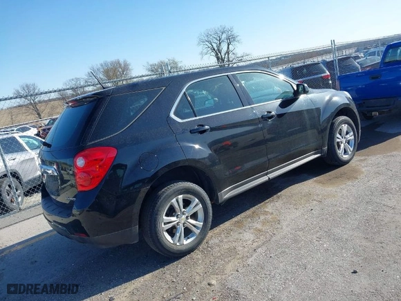 2013 Chevrolet Equinox LS with VIN 2GNALBEK8D6433409, listed as a IAAI auction lot 41961581 with 174,907 mi miles. Bid and sale history available at carsss.com. Image 4.