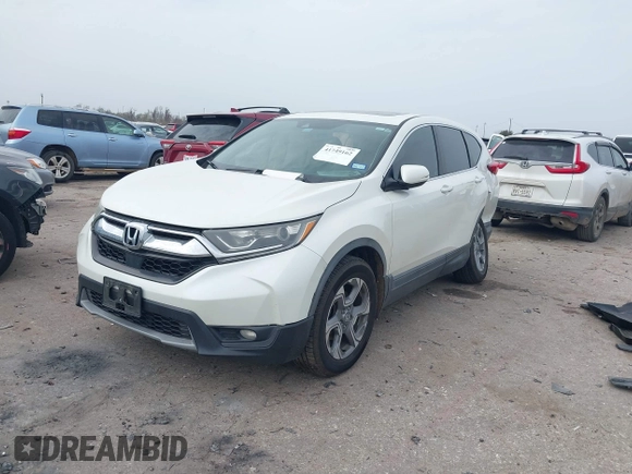 2017 Honda CR-V EX-L with VIN 2HKRW2H80HH640462, listed as a IAAI auction lot 41749162 with 85,098 mi miles. Bid and sale history available at carsss.com. Image 17.