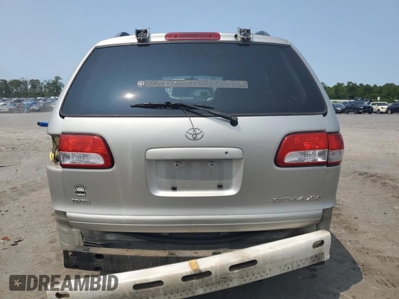 2001 Toyota Sienna LE с VIN 4T3ZF13C41U366736, выставлен на аукционе Copart как лот 59000135 с пробегом 109 254 миль миль и Списание • Salvage title. История ставок и продаж доступна на DreamBid. Изображение 6.