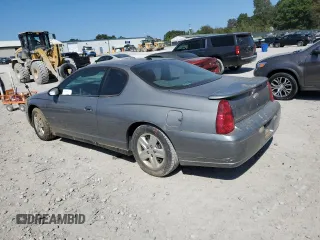 2006 Chevrolet Monte Carlo LS with VIN 2G1WJ15K769212716, listed as a Copart auction lot 75084664 with 0 mi miles and Salvage Title. Bid and sale history available at carsss.com. Image 2.