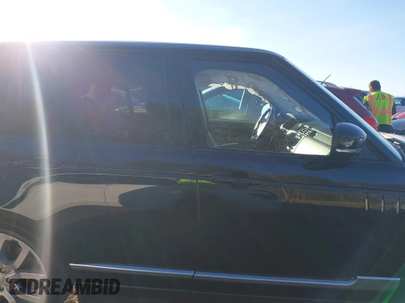 2017 Land Rover Range Rover with VIN SALGS2FE9HA362205, listed as a IAAI auction lot 41494558 with 75,291 mi miles and . Bid and sale history available at DreamBid. Image 12.