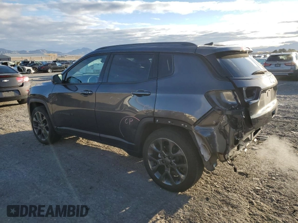 2021 Jeep Compass 80th Anniversary with VIN 3C4NJCEB0MT549124, listed as a Copart auction lot 48938635 with 28,973 mi miles and Salvage Title. Bid and sale history available at carsss.com. Image 2.