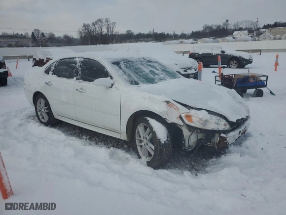2015 Chevrolet Impala Limited LTZ with VIN 2G1WC5E39F1131841, listed as a Copart auction lot 45490595 with 0 mi miles and Salvage Title. Bid and sale history available at carsss.com. Image 4.