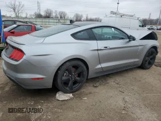 2021 Ford Mustang EcoBoost with VIN 1FA6P8TH3M5135378, listed as a Copart auction lot 44430335 with 11,322 mi miles and Salvage Title. Bid and sale history available at carsss.com. Image 3.