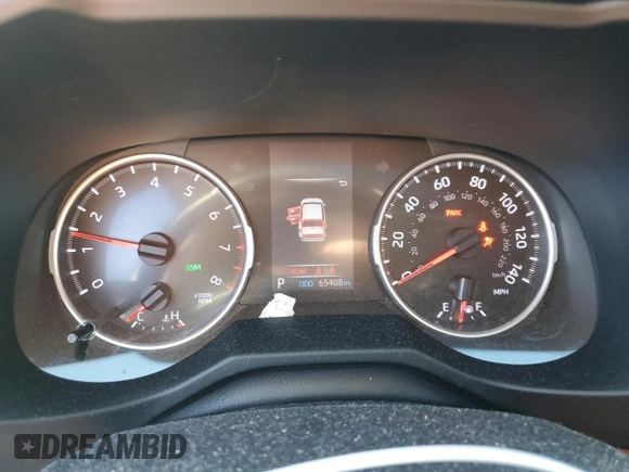 2019 Toyota RAV4 XLE with VIN 2T3P1RFV5KC047513, listed as a Copart auction lot 53023465 with 65,408 mi miles and Salvage Title. Bid and sale history available at carsss.com. Image 9.