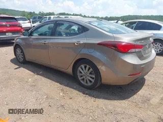2016 Hyundai Elantra SE with VIN 5NPDH4AE6GH718578, listed as a IAAI auction lot 42680861 with 103,186 mi miles and . Bid and sale history available at DreamBid. Image 3.